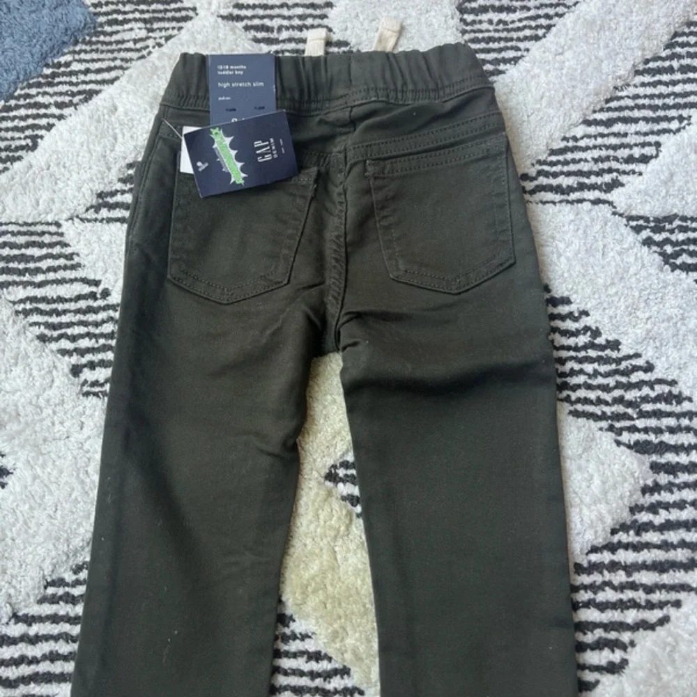 NWT Baby Gap Denim High Stretch Slim Pull-on Pants